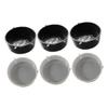 VANZACK 6-Piece Reptile Food and Water Bowls view 1