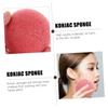 FOMIYES Natural Konjac Facial Sponges, Skin-Friendly, Reusable, 6-Pack view 3