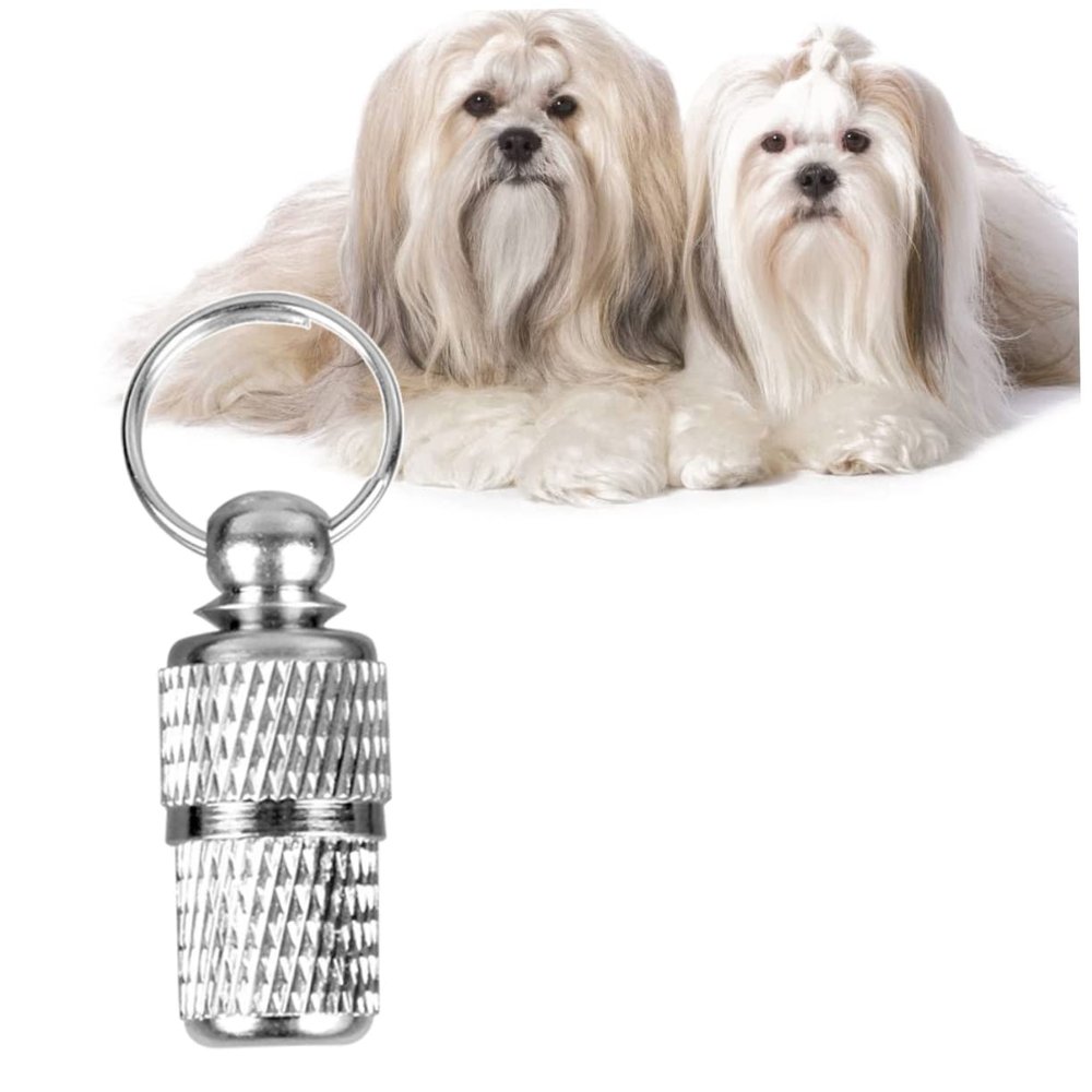 GALPADA 2 Pack Pet ID Tubes for Dogs and Cats