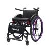 CFMAIF Lightweight Folding Self-Propelled Wheelchair, 40 cm Seat, Purple view 1