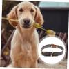 Hemobllo Leather Dog Collar with D-Ring and Studs view 3