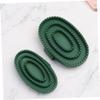 BESPORTBLE Ergonomic Green TPR Pet Bath Brush with Non-Slip, Comfortable Handle for Grooming and Massage of Dogs and Cats view 3