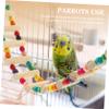 SOIMISS Wooden Parrot Ladder and Climbing Toy for Bird Cages view 2