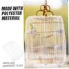 ERINGOGO Universal Breathable White Birdcage Cover view 3