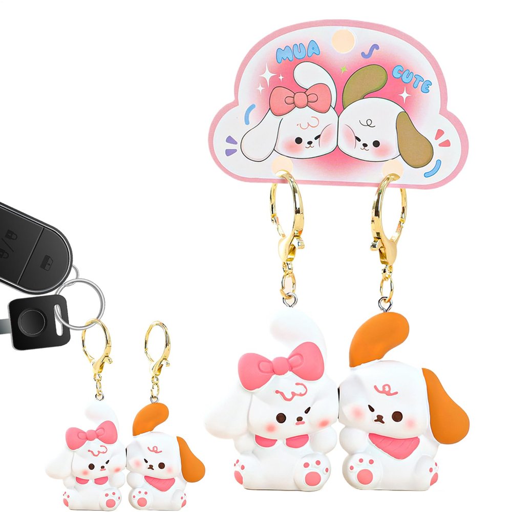 Dog Keychain Charm