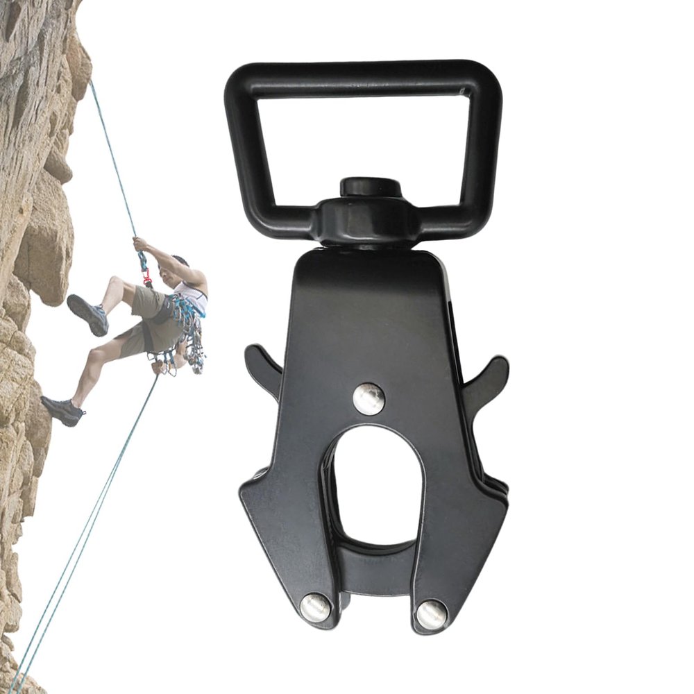 WJnflQN Dog Leash Clip, Frog Clip, 360° Swivel, Quick Release, Metal Buckle for Hiking and Training