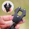 WJnflQN Dog Leash Clip, Frog Clip, 360° Swivel, Quick Release, Metal Buckle for Hiking and Training view 2