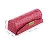 PACKOVE Portable Lipstick Holder with Mirror, PU Case with Button Closure view 2