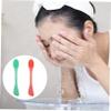 BATHVEVE 2-Piece Silicone Facial Cleansing Brush Set, Manual Face Scrubber and Exfoliating Tool, Travel-Friendly view 3