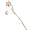 VINTORKY Women's Metal Fox Hair Fork for Buns and Bridal Hairstyles view 1