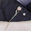 VINTORKY Women's Metal Fox Hair Fork for Buns and Bridal Hairstyles view 2