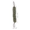PE Shower Scrubber Net with Hanging Cord, White view 2