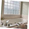 PE Shower Scrubber Net with Hanging Cord, White view 4