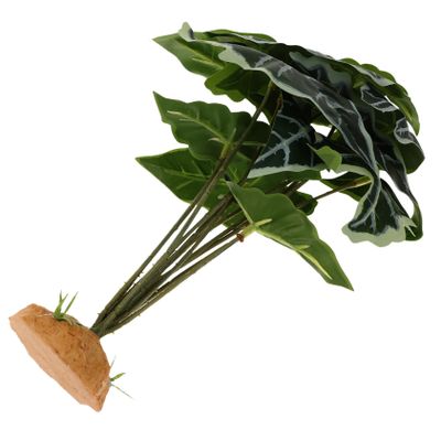 BELLIFFY Realistic Tropical Decorative Reptile Plant