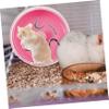 Toddmomy Small Pet Wheel Set with Food and Water Bowls view 4