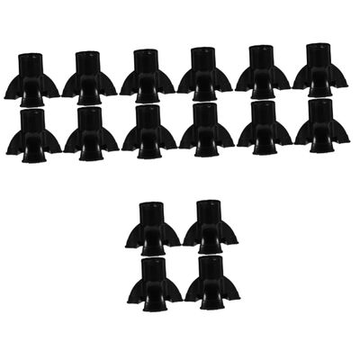 FRCOLOR 16-Piece Non-Slip Rubber Cane Tip Covers