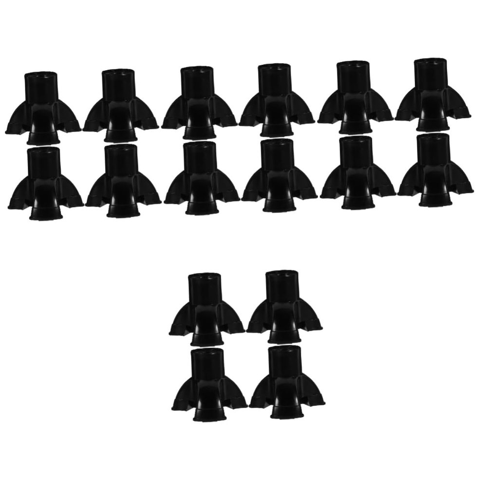 FRCOLOR 16-Piece Non-Slip Rubber Cane Tip Covers