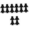 FRCOLOR 16-Piece Non-Slip Rubber Cane Tip Covers view 1