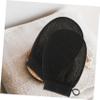 Exfoliating Gloves, 1 Pair, Viscose, Black view 4