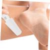 Manual Three-Sided ABS Foot File, Portable, White view 2