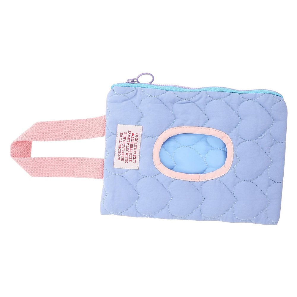 SWOOMEY Lightweight Cotton Wet Wipe Box with Travel Case and Hanging Stroller Storage Bag for On-the-Go and Outdoor Activities