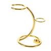 Elegant Alloy Razor Holder with Hook for the Bathroom Wall view 1