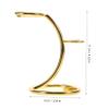 Elegant Alloy Razor Holder with Hook for the Bathroom Wall view 2