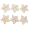 UTHCLO 6-Piece Double-Sided Wooden Star Monthly Milestone Cards view 1