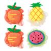 4 Small Fruit-Shaped PE Mesh Shower Sponges view 1