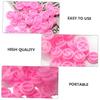 Eyelash Extension Cups, 100-Piece Plastic, Pink view 4