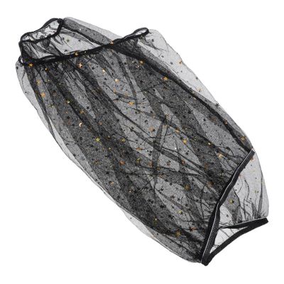 GRIRIW Breathable Polyester Mesh Bird Cage Cover, 90–140 cm, Dust and Dirt Protection for Budgies and Parrots