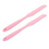 2-Piece Silicone Waxing Sticks for Hair Removal, Pink view 1