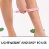 2-Piece Silicone Waxing Sticks for Hair Removal, Pink view 3