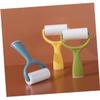 SEWOART Lint Roller for Clothing and Pet Hair, 4-Piece Set with 1 Blue Handle and 3 Rollers, Portable for Travel and Business Trips view 3