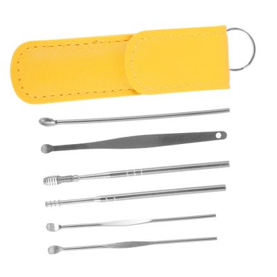 KOMBIUDA Portable Earwax Removal Set with Spiral Discs