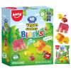 AMOS Vegan Fruit Gummy Building Blocks, 4D Sweets for Kids' Birthday Parties, 240 g view 1