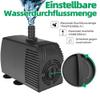 Submersible Water Pump, 50W, 3000 L/H, Ultra-Quiet, with Overheat Protection and 5m Cable view 2