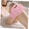 KAILIKETIY 3 Pairs Double-Sided Exfoliating Gloves for Men and Women view 4