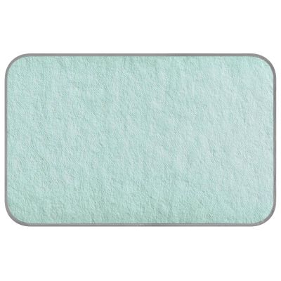 Self-Cooling Summer Mat for Dogs and Cats, Linen Texture, Foldable, Mint Green, Size M