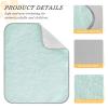 Self-Cooling Summer Mat for Dogs and Cats, Linen Texture, Foldable, Mint Green, Size M view 3