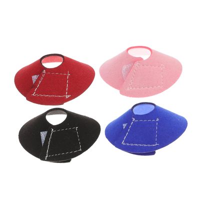 Hohopeti 4-Pack Parrot Recovery Collars with Soft Polar Fleece Lining