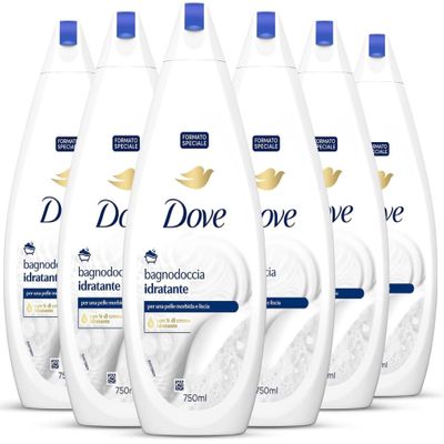 Dove Moisturizing Shower Foam with 1/4 Moisturizing Cream