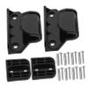 Pet Stair Safety Gate Replacement Parts Set, Black Plastic view 1