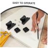 Pet Stair Safety Gate Replacement Parts Set, Black Plastic view 3