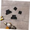 Pet Stair Safety Gate Replacement Parts Set, Black Plastic view 4