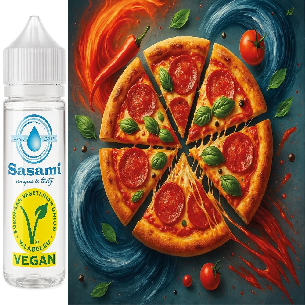 Pizza Salami Flavor Concentrate - Vegan - Sasami - 100 ml