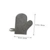 4-Pack Felt Sauna Gloves with Hanging Ring for Spa and Home view 2