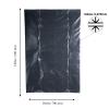 KK Verpackungen 120-Liter Trash Bags, Extra Strong, Tear-Resistant, 40 Count, 700 x 1100 mm, 70 µm Recycled LDPE, Black, Perforated view 4