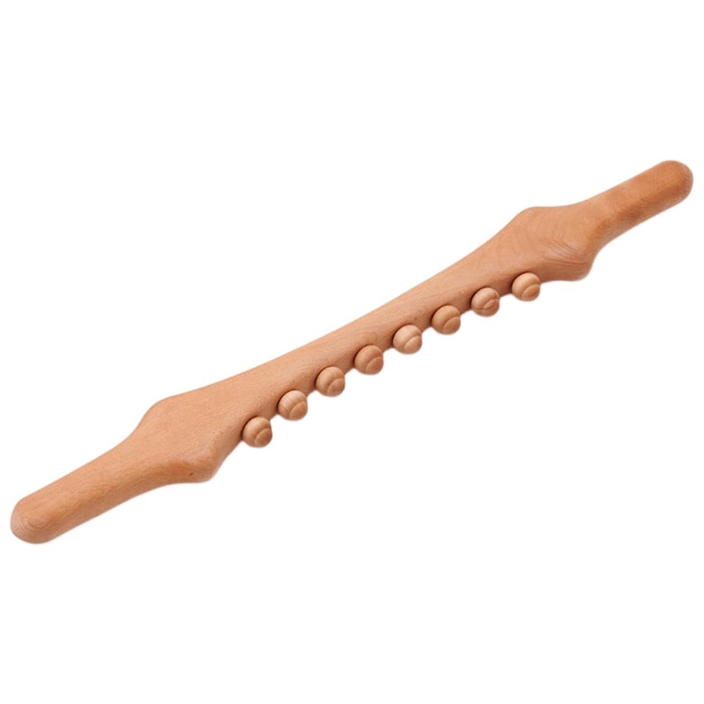Wooden Massage Tool with Smooth Surface, Versatile for Feet and Body