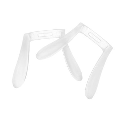 PACKOVE 2-Pack Plastic Eyeglass Nose Pads for Insertion and Repair